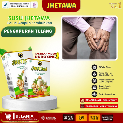 

Obat Pengapuran Nyeri Sendi Radang Sendi Pegal Linu Lutut Kaku Susu Kambing Etawa Jhetawa Goat Milk