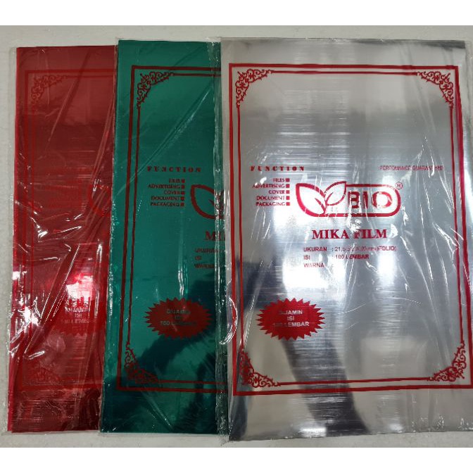 

Eksklusif Plastik Mika Jilid 1 Lembar F4