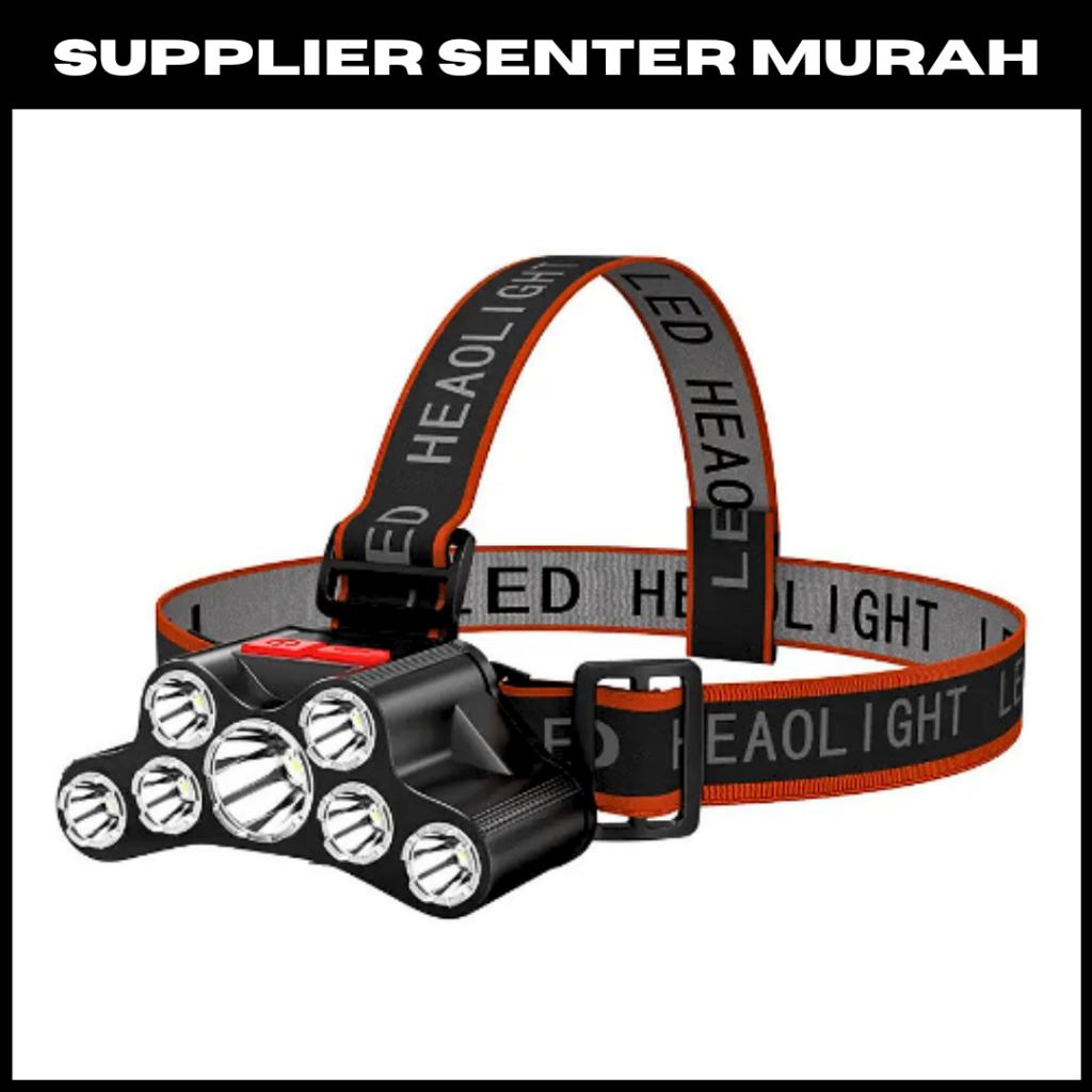 SNTER KEPALA Super Terang Usb Led Headlamp Senter Camping 3mode Penerangan Terbaik Murah Import SENT