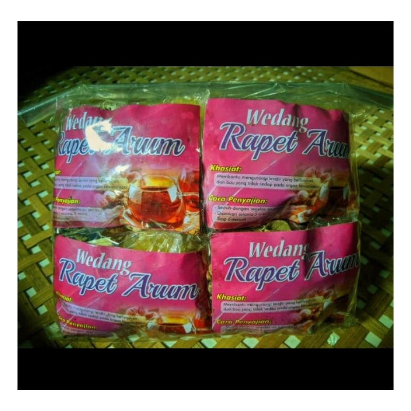 

Wedang Rapet Arum 1pack isi 10 bungkus
