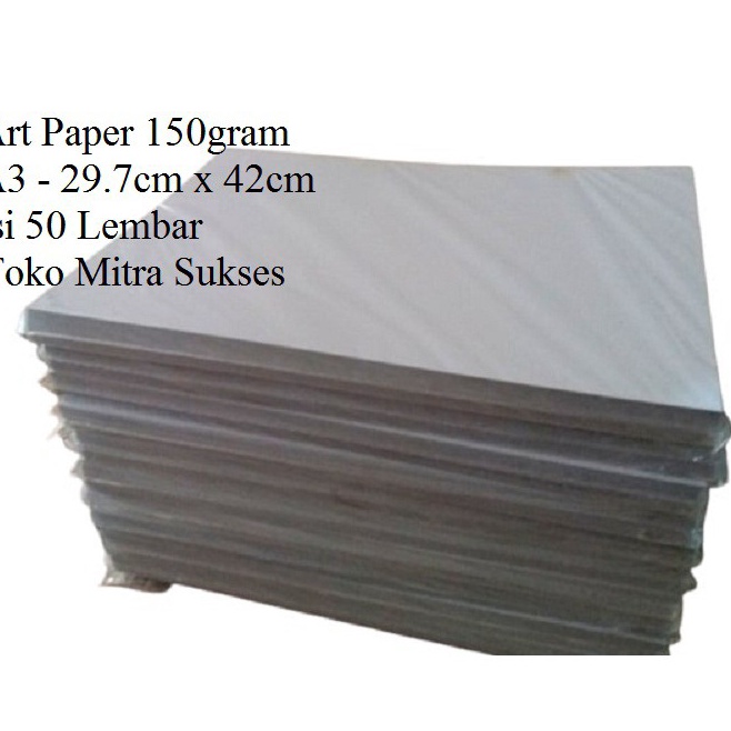 

HJ6 5 Lembar Kes Art Paper 15gram A3 297cm x 42cm