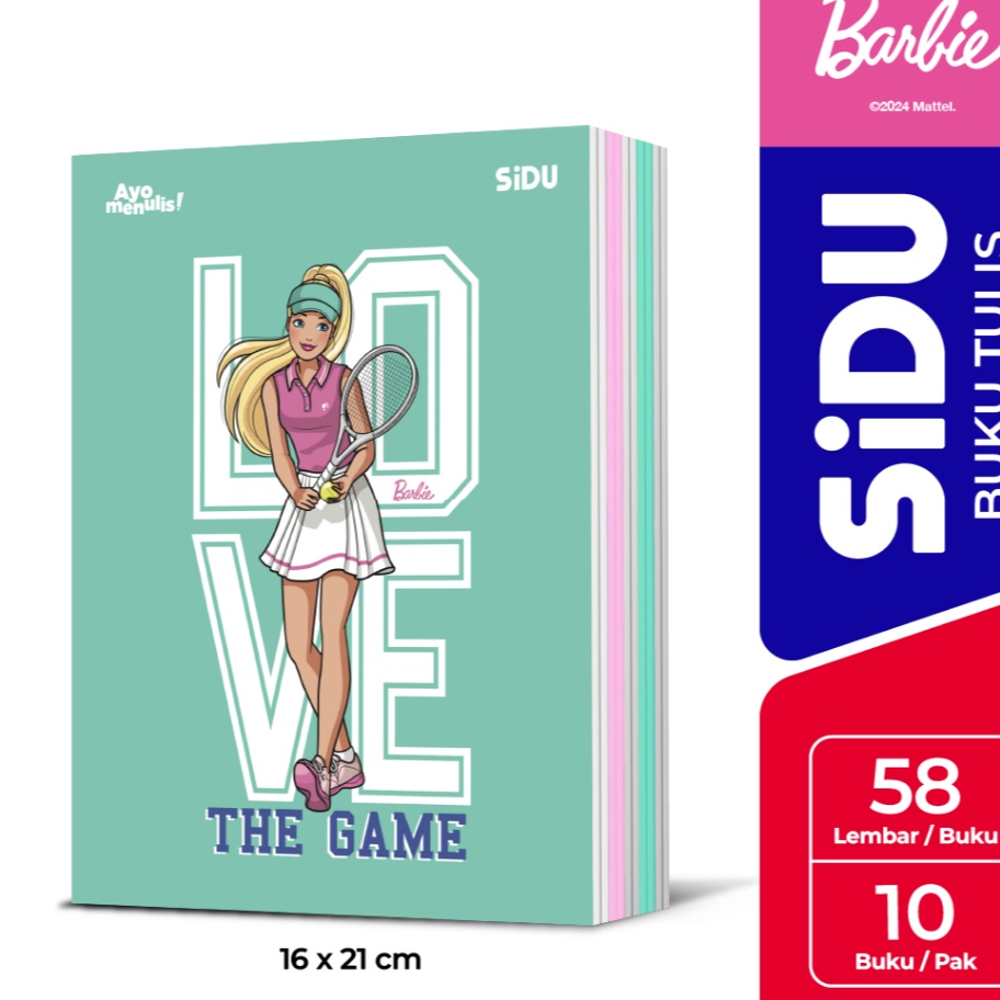 

Bonuskan SiDU Buku Tulis Barbie 58 Lembar 1 Buku