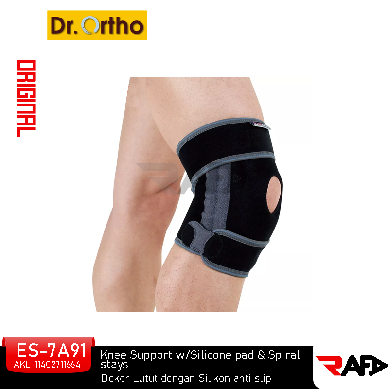 Deker Lutut/Penyangga Lutut/ Knee Support Dr Ortho ES-7A91