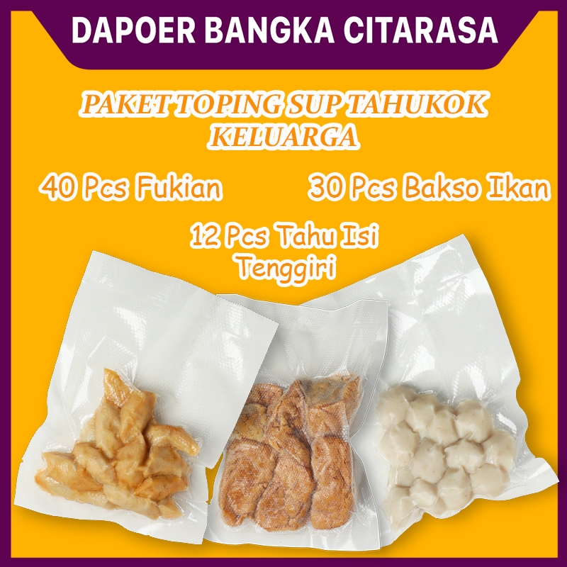 

Paket Topping Buat Sup Tahu Kok Keluarga