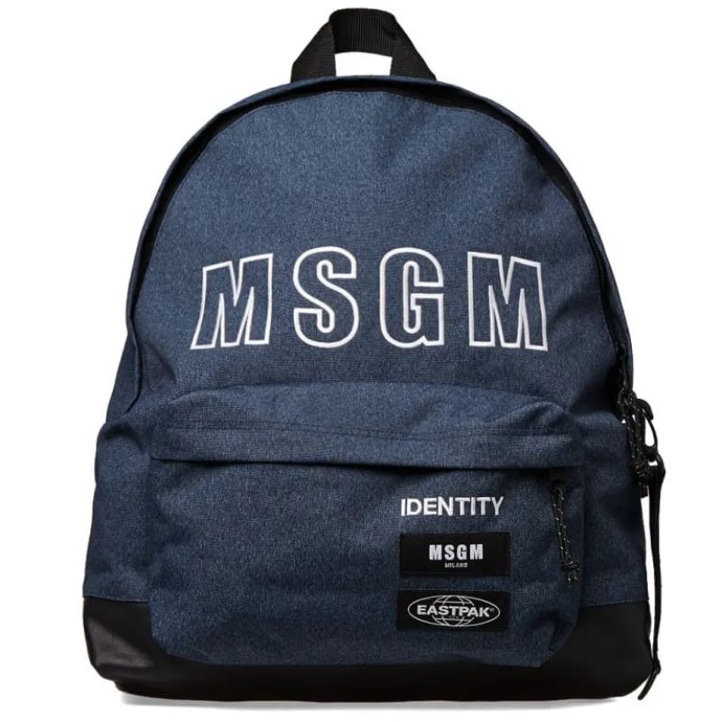 Eastpak x MSGM Padded Backpack - MSGM Denim