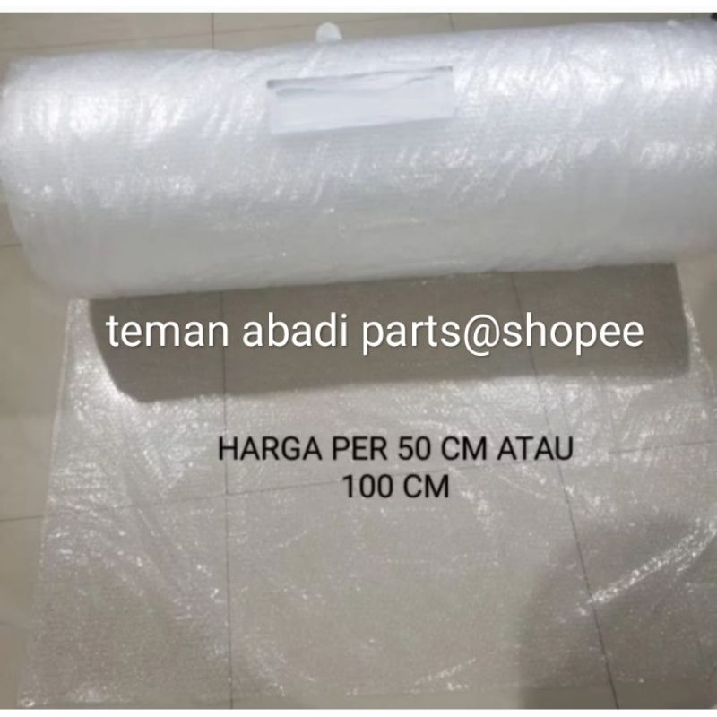 

BUBBLE WRAP LEBAR 120 PANJANG 50CM#BBL50 PANJANG 100CM#BBL100