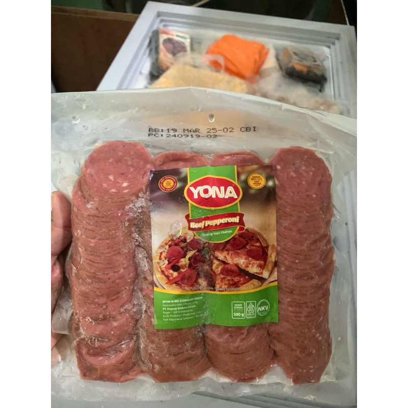 

Yona beef Pepperoni 500g