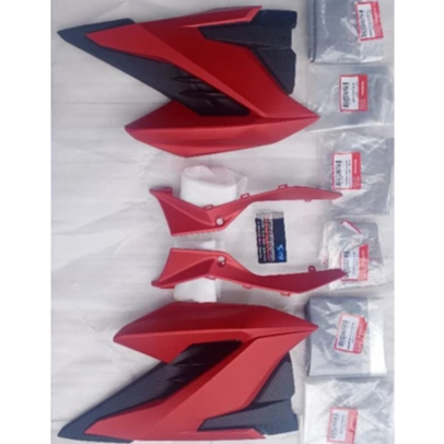 SHROUD CB150R LED V3 MERAH DOFF SAYAP TANGKI LUAR CB150R NEW LED V3 MERAH DOFF COVER TANGKI CB150R L