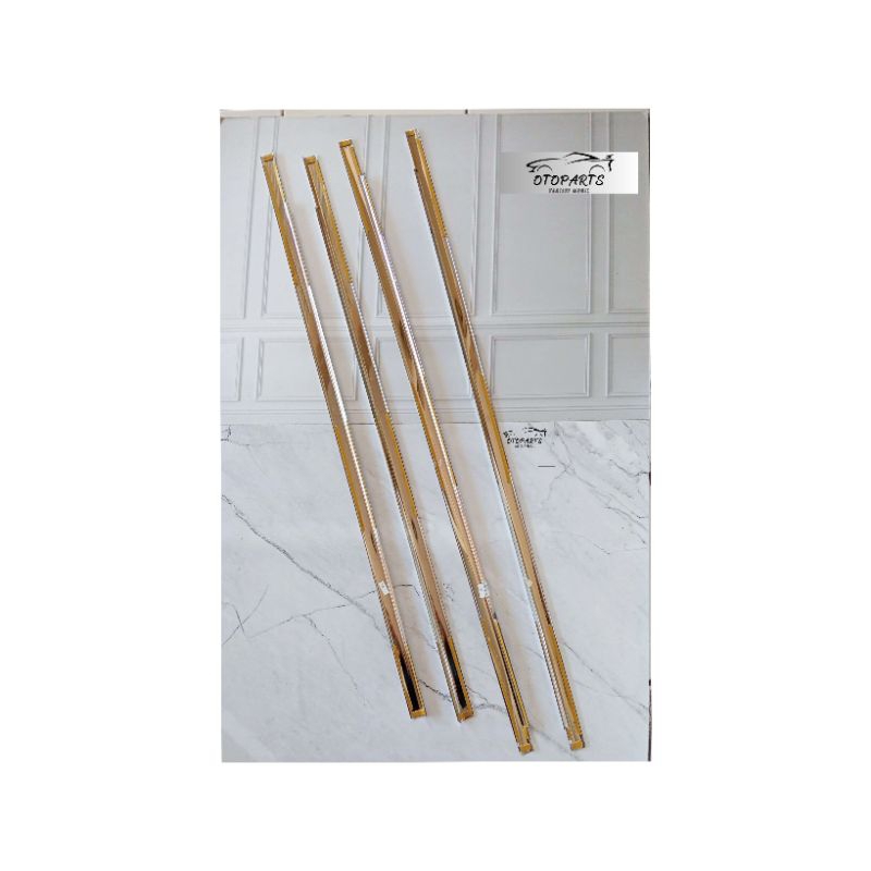 LIS PELIPIT WINDOW LINER LIS KACA SAMPING MOBIL ISUZU PANTHER NEW KAPSUL CROM