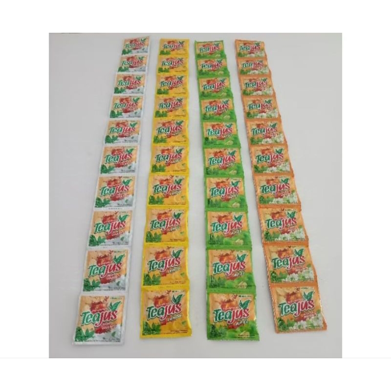 

Serbuk tea jus 1 renceng / 10 sachet