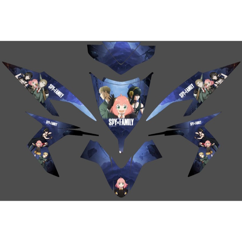 Decal stiker vario techno dekal sticker variasi custom striping fullbody pertamina mandalika