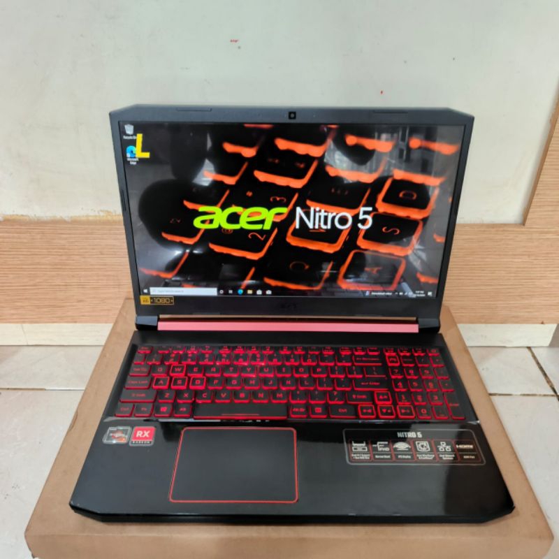 Laptop Acer Nitro 5 AN515-43, Amd Ryzen 7 - 3750H Ram 8Gb/Ram 16Gb /SSD 512Gb Dualvga Amd Radeon RX 