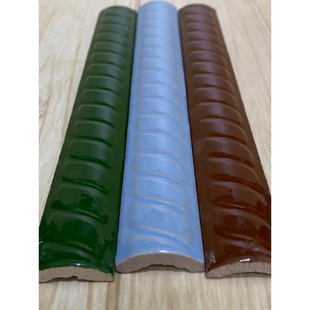 KUKU MACAN LIST KERAMIK MOTIF TAMPAR UKURAN 2X20 CM