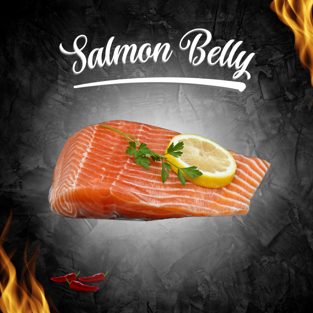 

Tasmanian Salmon Steak Frozen - Salmon Steak Portion - Belly