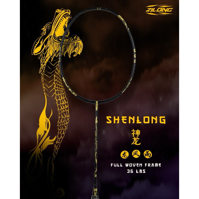 RAKET BADMINTON TERBARU ZILONG NOVAPUNK SHEN LONG SHENLONG