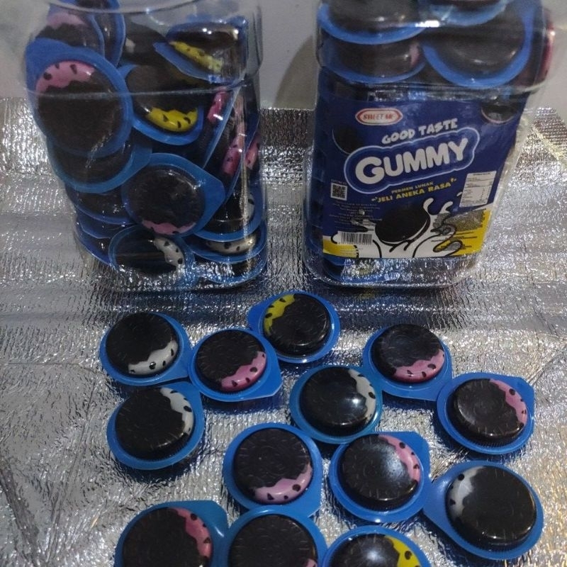 

Permen Lunak Viral Oreo Jeli Aneka Rasa Buah isi 50