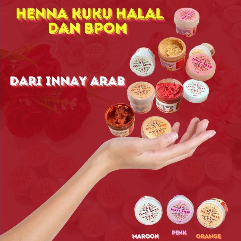 INNAY ARAB HENNA BPOM- HENNA ARAB