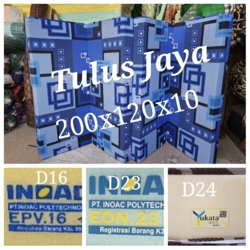 Kasur Lipat INOAC YUKATA 200x120x10