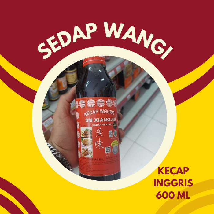 

sedap wangi saus inggris 600 ml