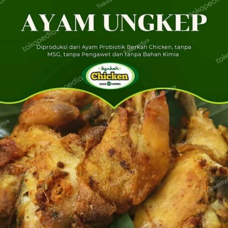 

Berkah Chicken Organik Ungkep 4 Potong dan 10 Potong