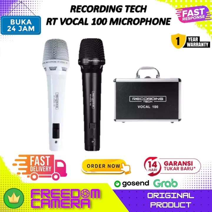 Recording Tech RT vocal100 Professional Dynamic Mic - Mic RT Vocal 100