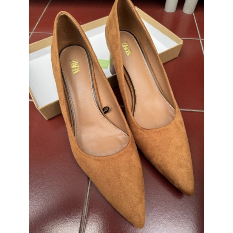 Sepatu Zara High Heels 100% Ori Promo Murah Hemat Formal Shoes Sepatu Kerja
