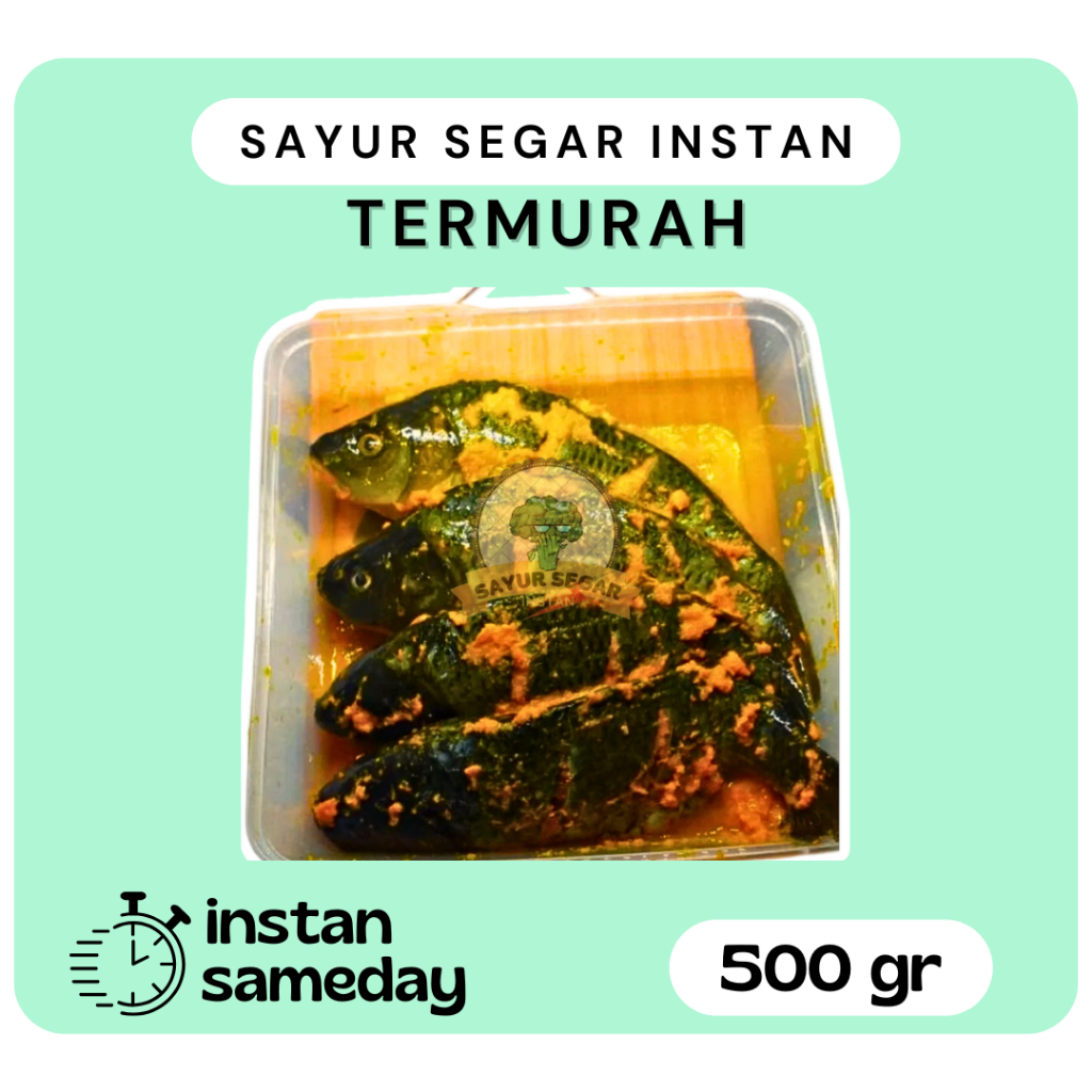 

Ikan Mas Bumbu Kuning 500 Gram - Sayur Segar Instan