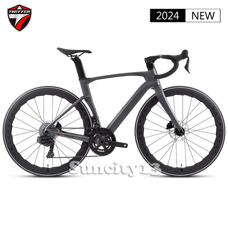 Twitter Cyclone Pro WHEELTOP WIRELESS 24 Speed FULL HYDRAULIC Roadbike