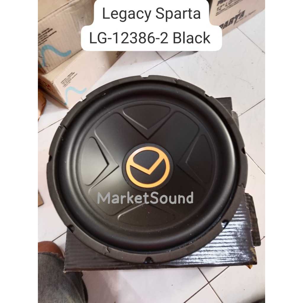 speaker Legacy Sparta black LG 12386 -2 Subwoofer original double coil