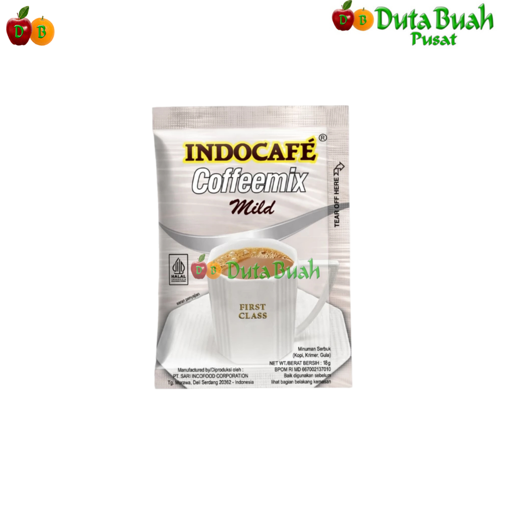 

DUTA BUAH INDOCAFE COFFEMIX MILD BAG 15X18