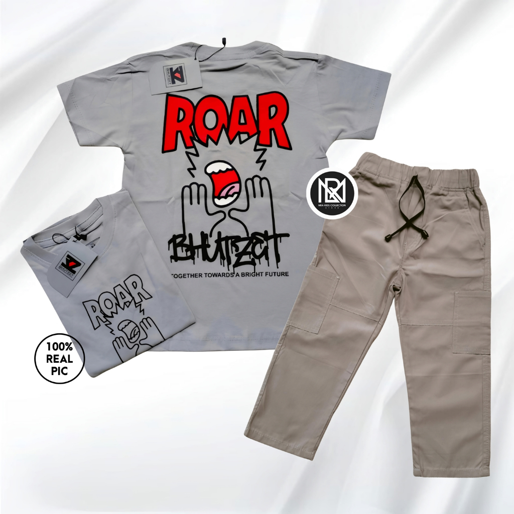 NRA Kaos Anak Setelan Distro/Chino / Setelan Baju Anak Laki Laki / Baju Anak Laki Laki