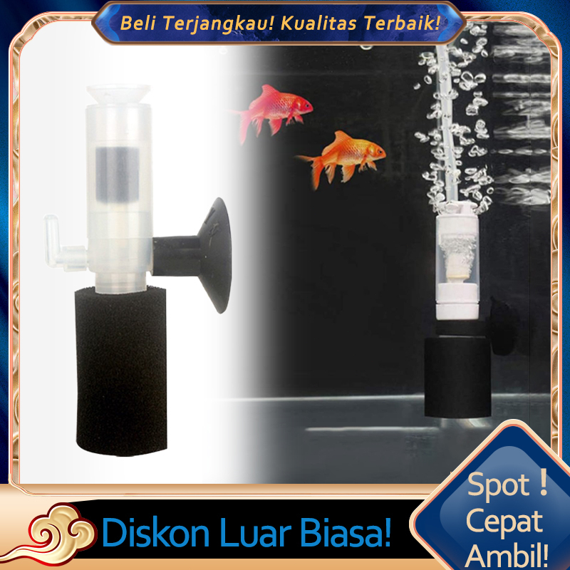 Akuarium Biofoam Aerator / Mini Filter Akuarium / Sponge Biofoam Filter
