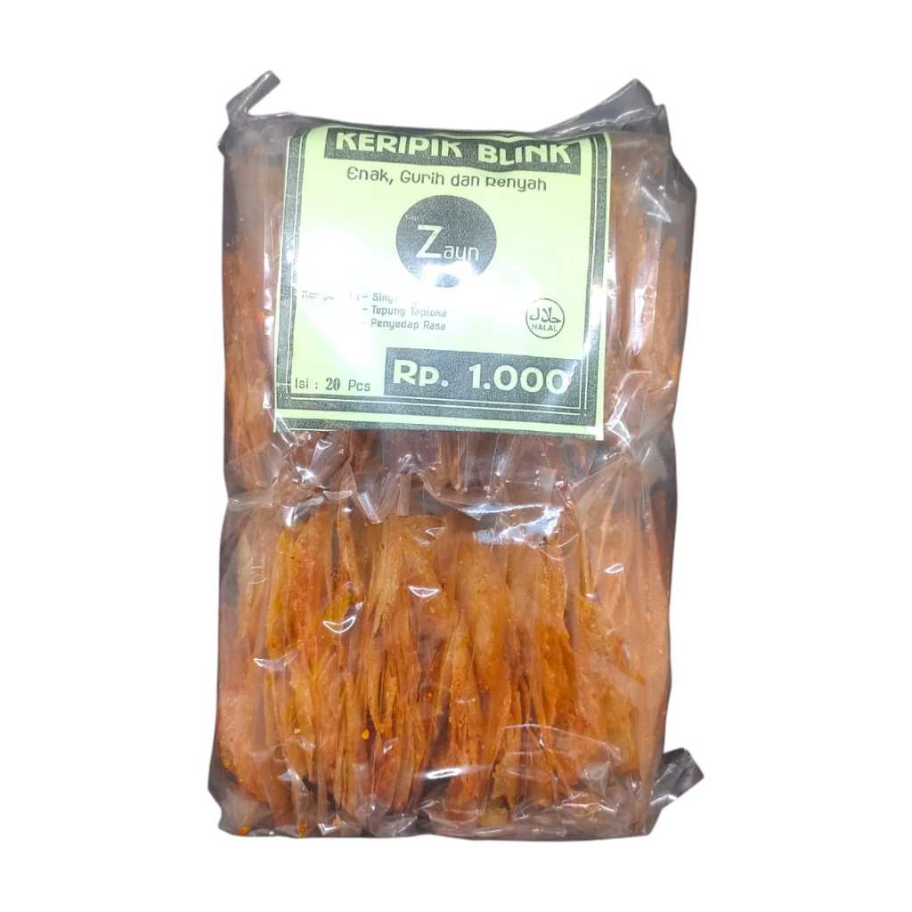 

Keripik Blink Cap Zayn - Pak Isi 20 Pcs Keripik Kaca