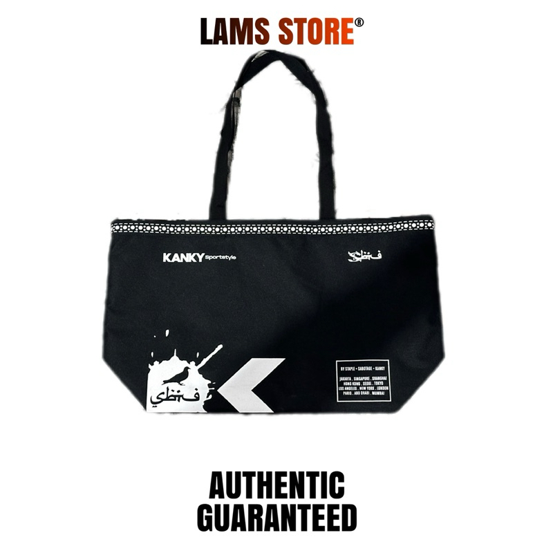 TOTEBAG KANVAS SABOTAGE X STAPLE X KANKY LIMITED EDT