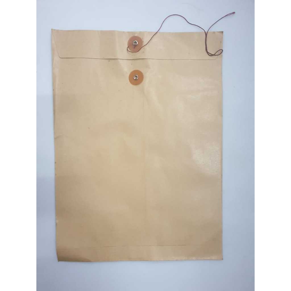 AMPLOP COKLAT TALI POLOS (5 LLEMBAR)