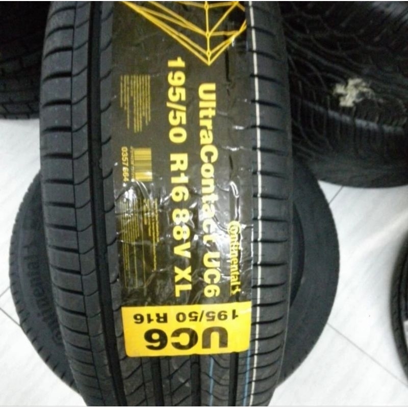 Ban Continental 195 50 R16 Ultra Contact UC6 195 50 16