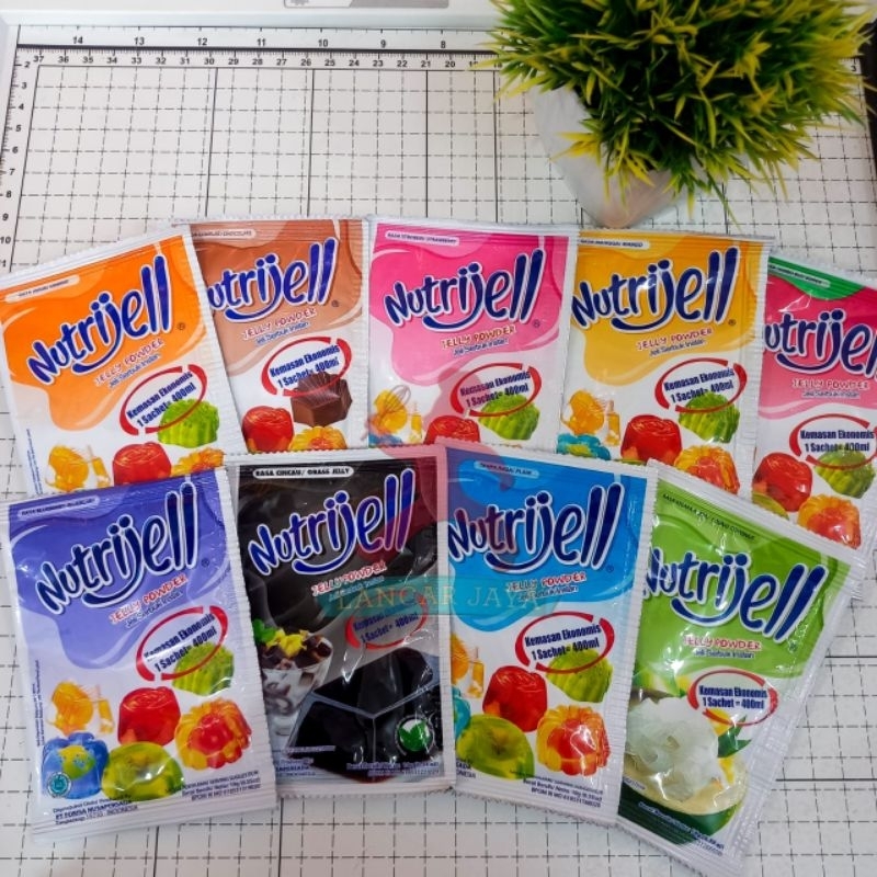 

Nutrijell Eco10gr Sachet /Nutrijell Sachet /Nutrijell Eco Sachet All Varian Rasa