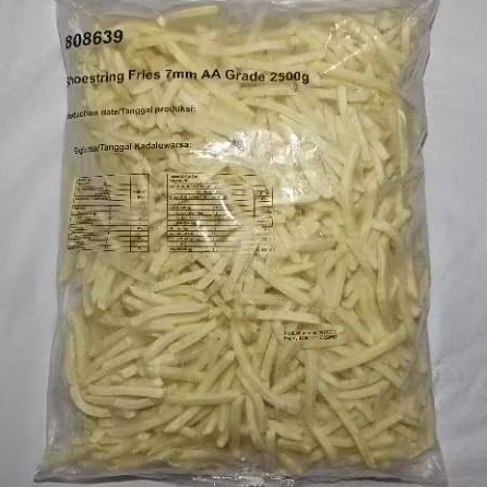 

AVIKO KENTANG SHOESTRING FROZEN 2.5KG (EXPIRED 2026) - MAKANAN BEKU / FROZEN