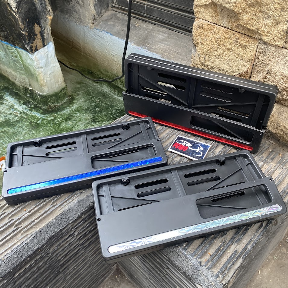 Bingkai Plat nomor Motor Plat BG motor satu set Depan Belakang List warna