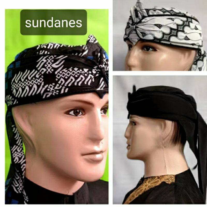 iket sunda udeng toropong blangkon bendo tertutup dewasa