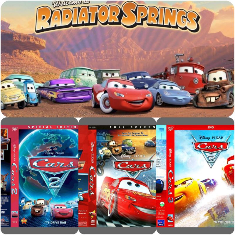 Kaset Film Cars - KasetDVD Film Kartun Mobil