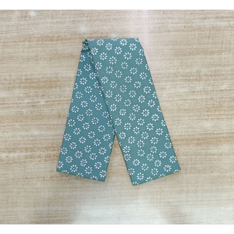 kain batik Cap Batik garutan motif truntum warna Sage green