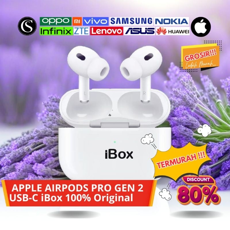 Apple Airpods Pro Gen 2 USB-C iBox Second Termurah