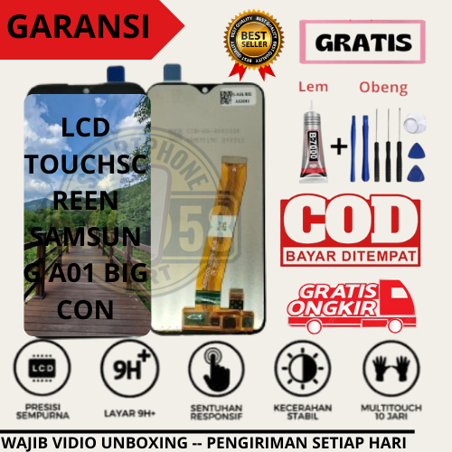 LCD TOUCHSCREEN SAMSUNG A01 BIG CON