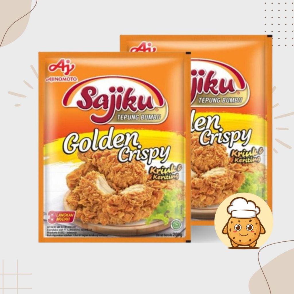 

Sajiku Tepung Bumbu Golden Crispy 200