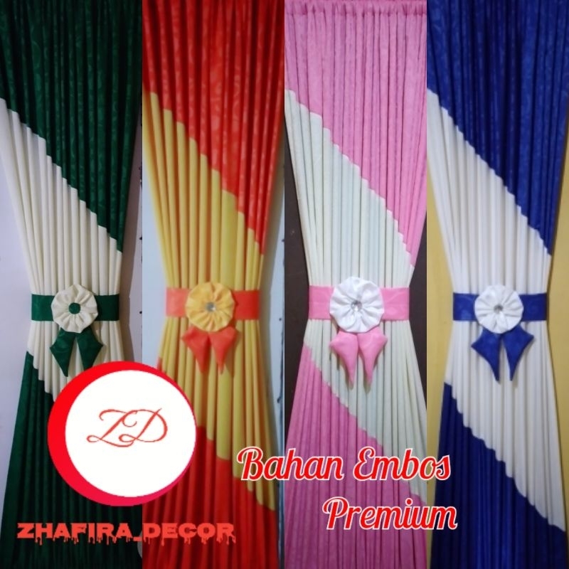 GORDEN JENDELA KUPU KUPU HORDENG MINIMALIS IKAT PITA TIRAI KACA TERBARU