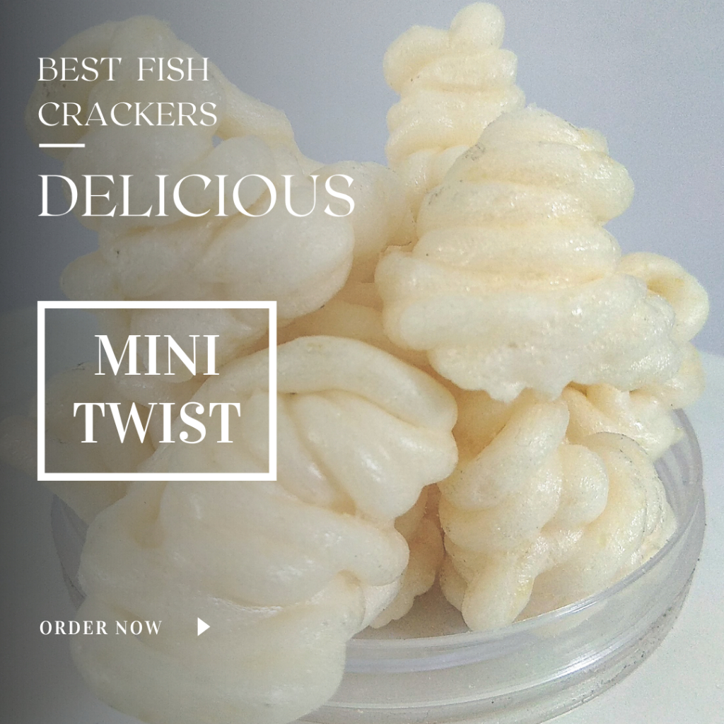 

Kerupuk Mini Twist Ikan Tenggiri Premium