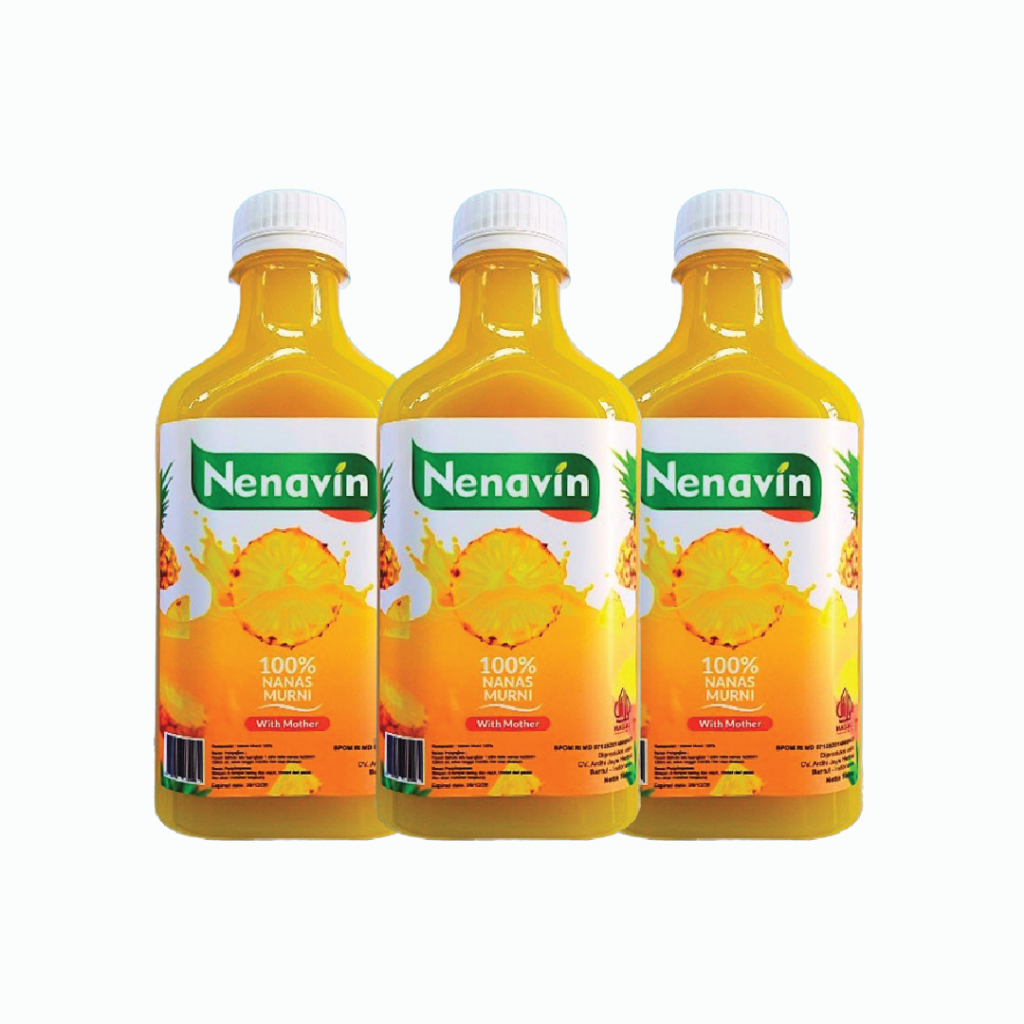 

Nenavin Cuka Nanas Pendamping Diabetes 3 Botol