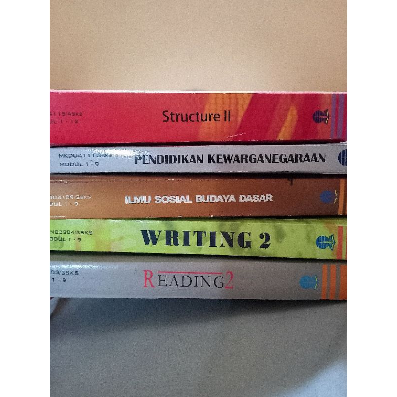 Preloved Bahan Ajar Cetak / Modul Sastra Inggris UT Semester 2