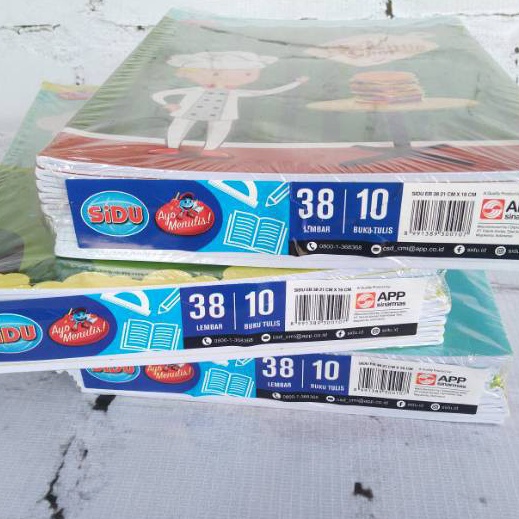 

Sale Buku Tulis Sidu Sinar Dunia 38 Lembar Pak 1 Buku Orinal